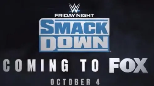El nuevo logo de SmackDown, que pasará a FOX y volverá a los viernes, pero en vivo.