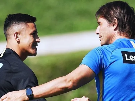 Conte sorprendido con Alexis: "Viene con mucho entusiasmo"