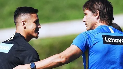 Antonio Conte citó a Alexis con dos entrenamientos en el cuerpo