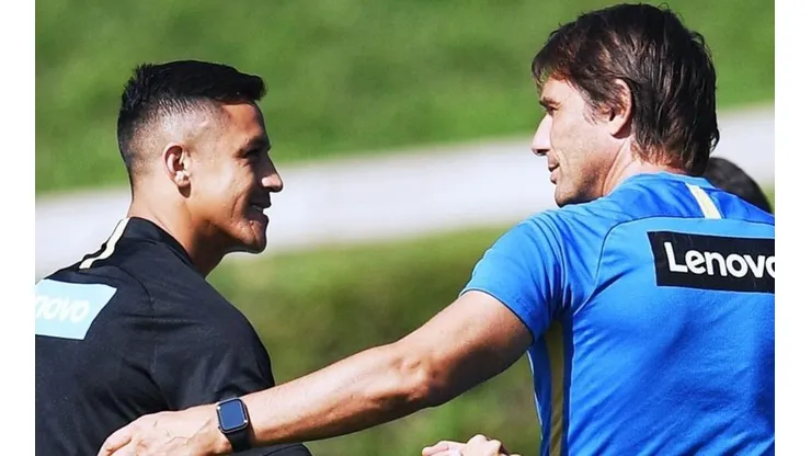 Antonio Conte citó a Alexis con dos entrenamientos en el cuerpo