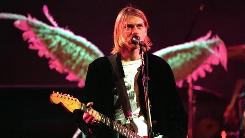 Kurt Cobain en el Live and Loud de 1993.