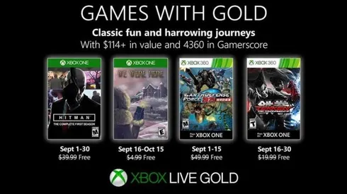 Hitman y Tekken lideran los juegos gratis de Xbox Live Gold para septiembre