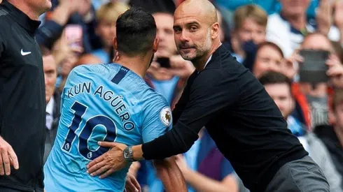 Pep Guardiola se rinde ante el Kun Agüero: "Desde el primer día estoy impresionado"