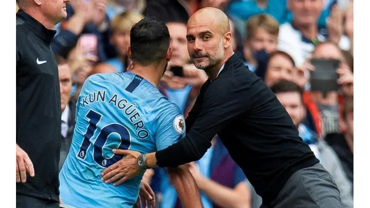 Pep Guardiola se rinde ante el Kun Agüero: "Desde el primer día estoy impresionado"