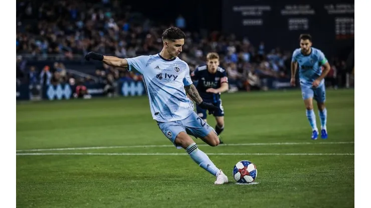 Felipe Gutiérrez es goleador del Sporting Kansas City en Estados Unidos