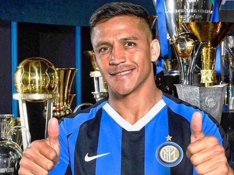 Marcelo Díaz le da like a la primera foto de Alexis Sánchez en Inter: "Éxito, animal"