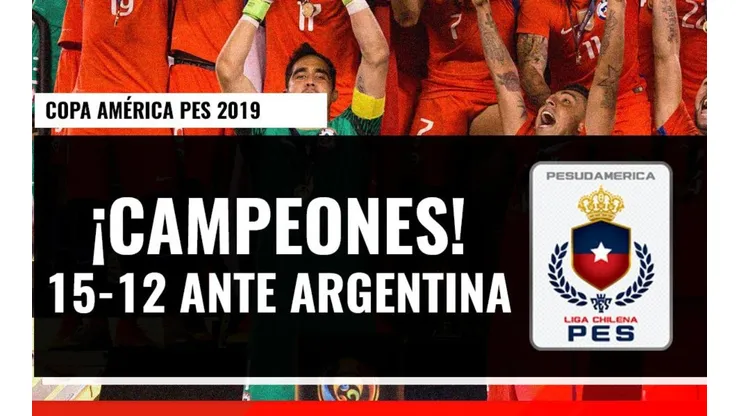 Chile es campeón de la Copa América de PES 2019