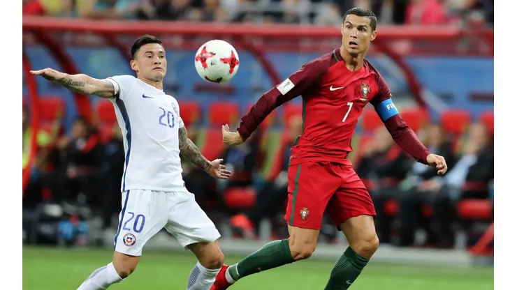 Chile vs. Portugal en Copa Confederaciones.