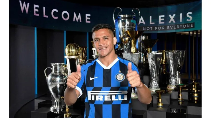 Alexis, feliz en el Internazionale.
