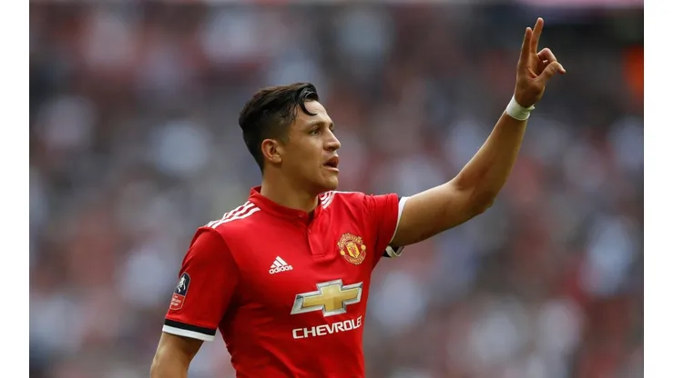 La emotiva despedida de Alexis Sánchez con sus compañeros del Manchester United (Foto: Agencia Uno)