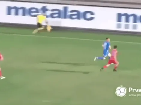 Jamás ganará el fair play: Marca un gol con un rival en el piso y todo el equipo contrario se le va encima