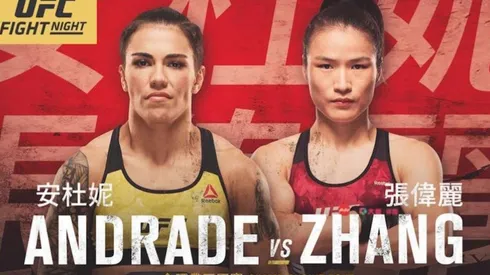Dónde ver en señal HD el UFC Shenzhen - Jessica Andrade vs Zhang Weili: canal, horario, TV, streaming online