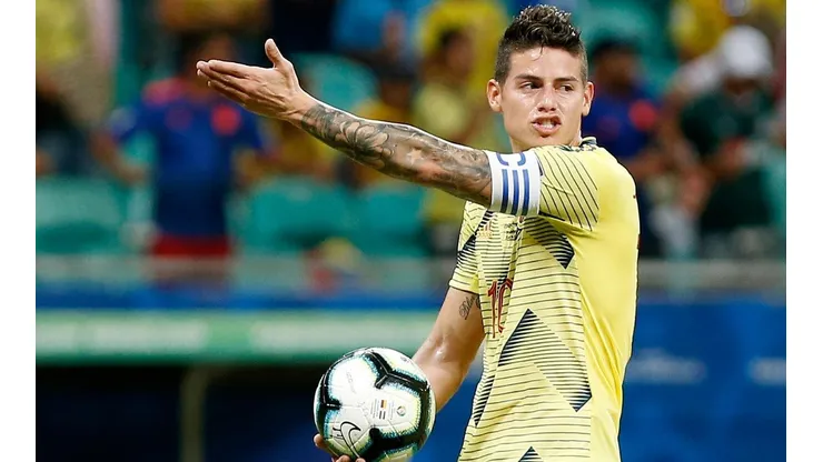 James Rodríguez es criticado en Colombia.