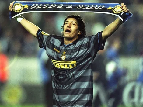 Iván Zamorano feliz con la llegada de Alexis al Inter