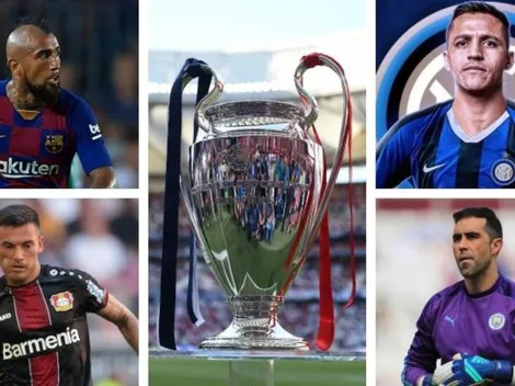 Sorteo: Los cuatro chilenos sabrán sus rivales en Champions este jueves