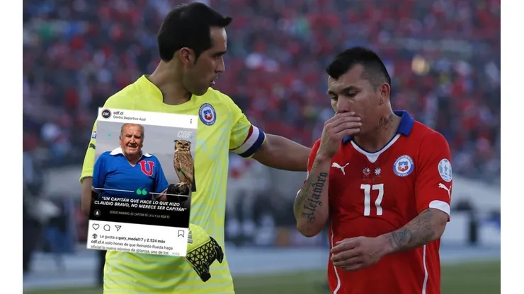 El click de Gary Medel que deja claro su pensamiento.