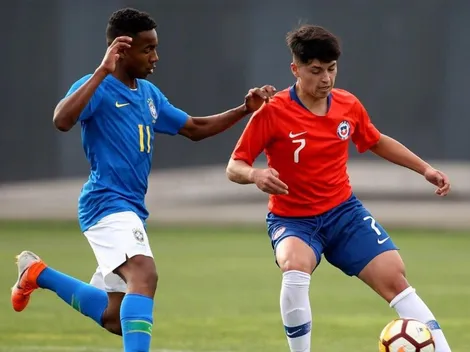 Chile sub 15 cae por goleada ante Brasil en un amistoso