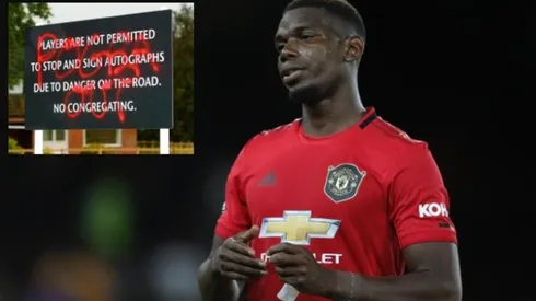 Pogba no la pasa bien en el United