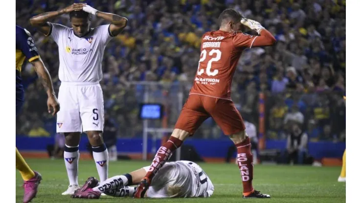 Terrible lesión de Cruz.