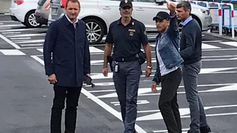 Alexis ya está en Milán.