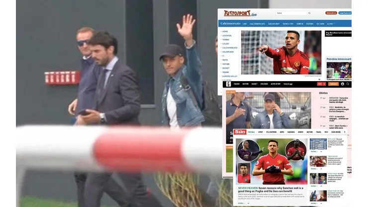 Alexis Sánchez se toma las portadas del mundo con su llegada al Inter de Milán