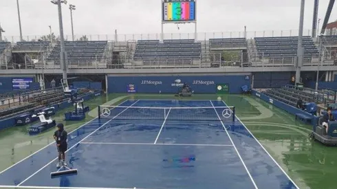 El inicio del duelo entre Garín y de Miñaur en el US Open es retrasado por lluvia