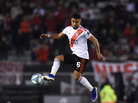 Paulo Díaz en la nómina de River frente a Cerro Porteño