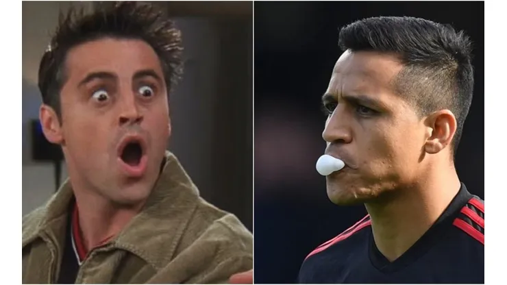 Joey Tribbiani está conmovido: ahora dicen que se le parece Alexis Sánchez