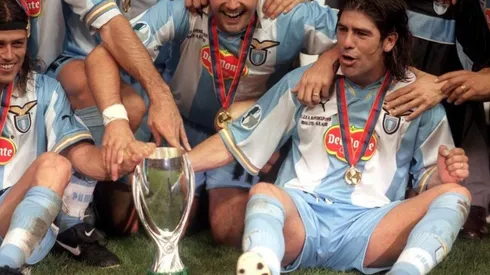 Matador eterno: a 20 años del histórico gol de Marcelo Salas para darle la Supercopa de Europa a la Lazio (Foto: Getty Images)