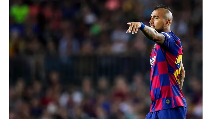 Arturo Vidal marcó gol en su partido más reciente con Barcelona.