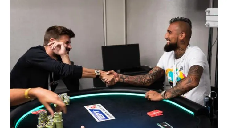Vidal y Piqué celebraron en el European Tour de póker