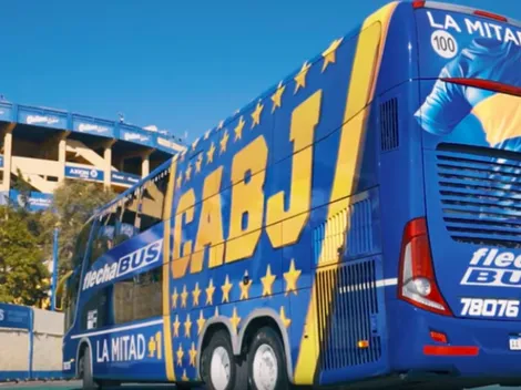 Bus blindado de Boca va por su prueba de fuego ante River Plate