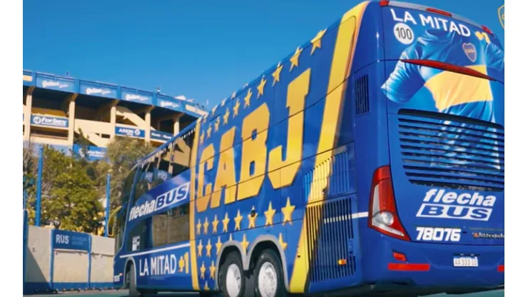 Bus blindado de Boca Juniors va por su prueba de fuego en el superclásico ante River Plate