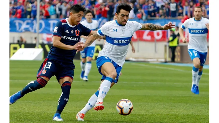 Puch en el clásico contra la U.