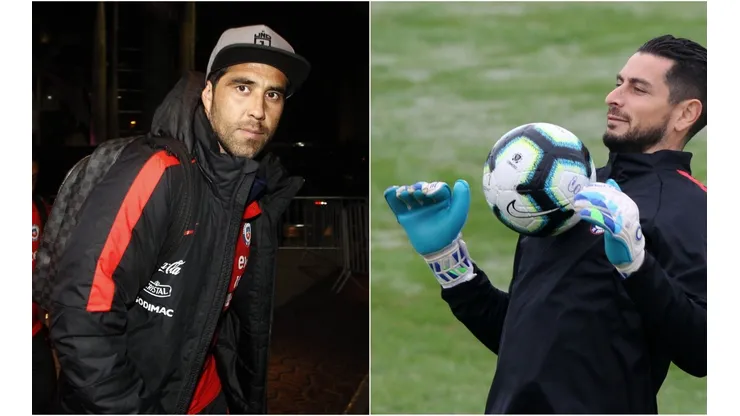 Claudio Bravo y Gabriel Arias pueden encontrarse por primera vez en la selección chilena