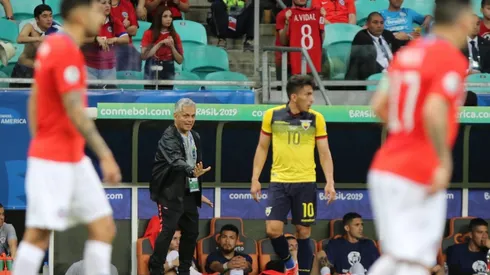 Reinaldo Rueda juega al misterio con nómina de la Roja y aplaude nivel de los chilenos en Europa (Foto: Agencia Uno)