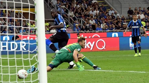 Lukaku se estrenó como goleador en el Inter.