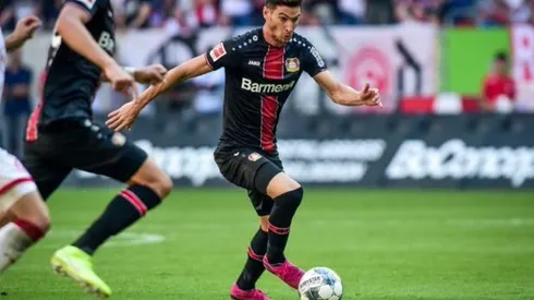 Compañero de Charles Aránguiz es citado en Argentina para enfrentar a Chile (Foto: Twitter Leverkusen)