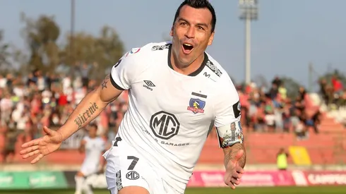 Esteban Paredes marcó un tanto de exquisita factura en el empate de Palestino y Colo Colo