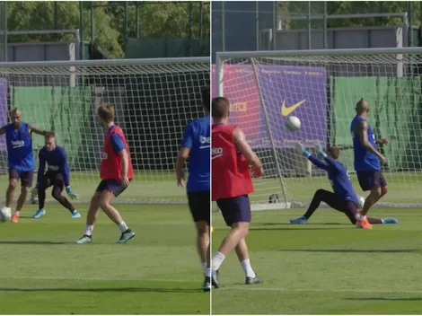 ¡Crack! Vidal anota un golazo con un fino massé de espaldas