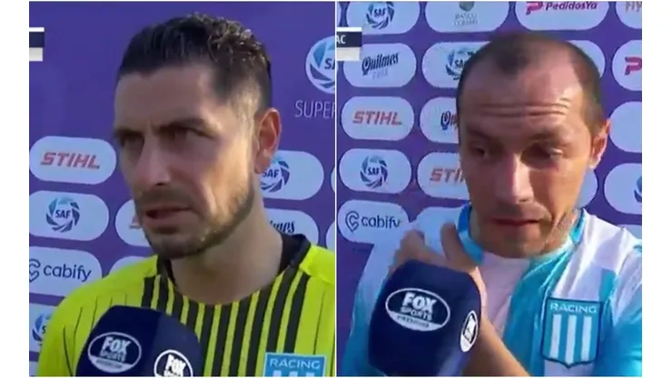 Gabriel Arias y Marcelo Díaz apuestan al despegue de Racing: "Hicimos un gran partido"