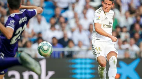James Rodríguez volvió al Bernabéu dos temporadas después.
