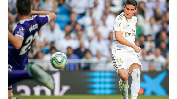 James Rodríguez volvió al Bernabéu dos temporadas después.