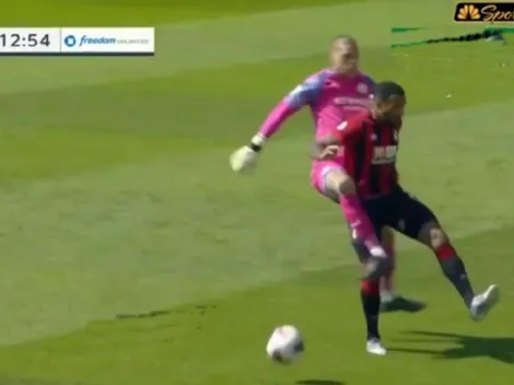 Ederson vive una pésima tarde y aparecen hinchas que piden a Claudio Bravo