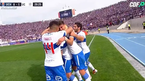 Germán Lanaro abrió la cuenta en el clásico universitario