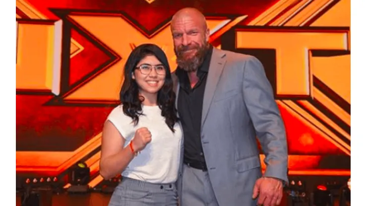 Chile presente: Jessy ya posa con los grandes de WWE (Foto: Instagram)