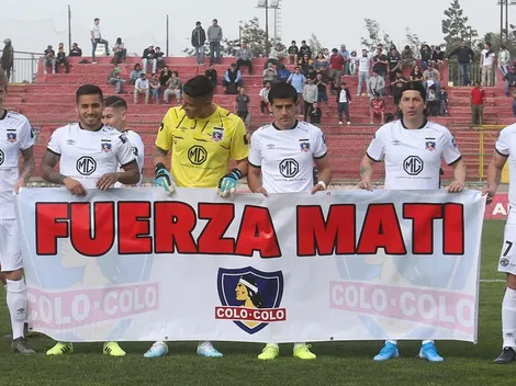Los mensajes de fuerza de Colo Colo para Mati Zaldivia