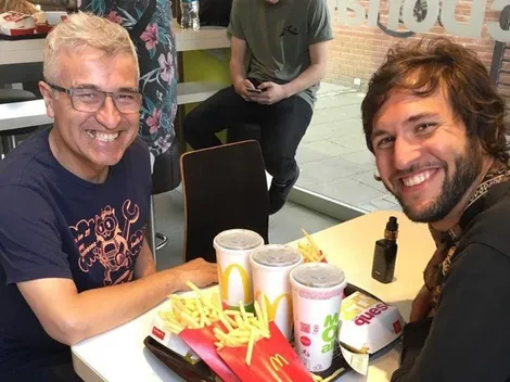 Jorge González reaparece en público junto a su amigo Gonzalo Yáñez