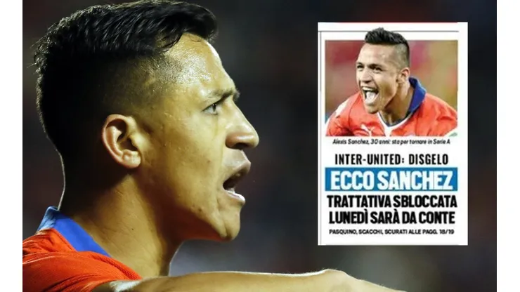 Alexis Sánchez está a un paso de firmar en el Inter, según la prensa italiana