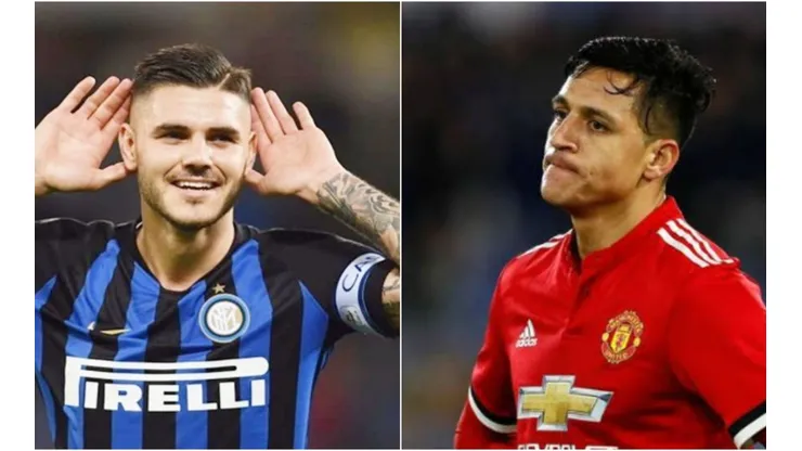 Mauro Icardi cambió la 9 por la 7 y dejó a Alexis sin su número predilecto